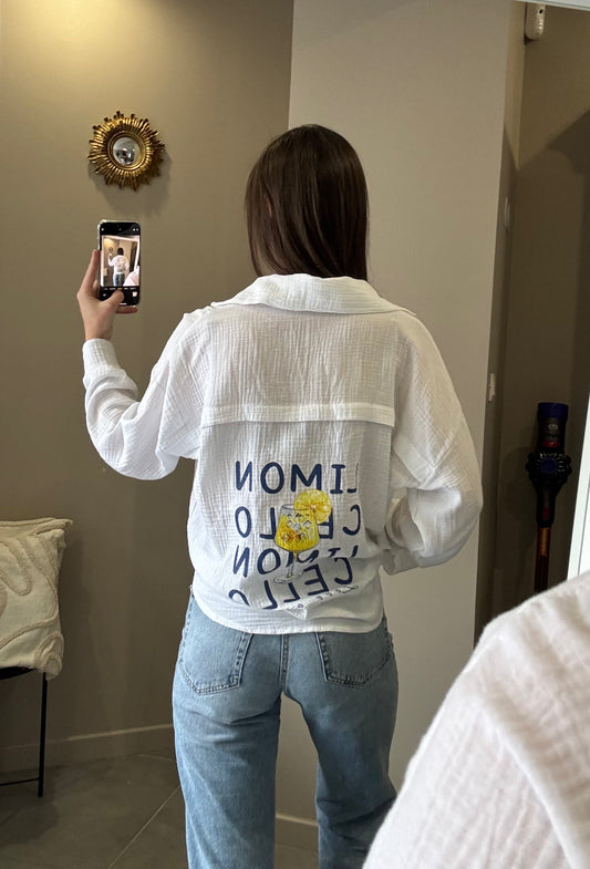 Chemise Limoncello imprimée dos